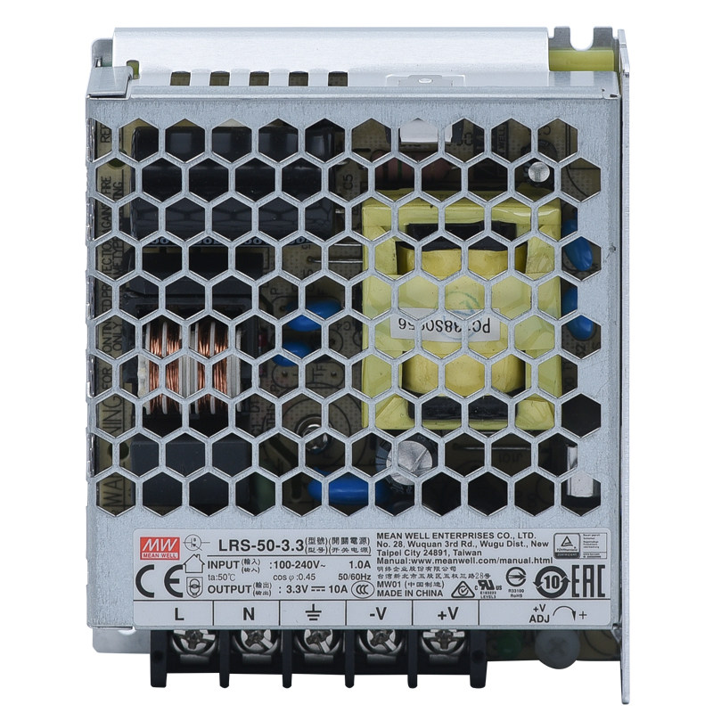 台湾明纬LRS-50-3.3开关电源10A