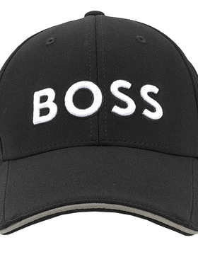 HugoBoss男士刺绣棒球帽