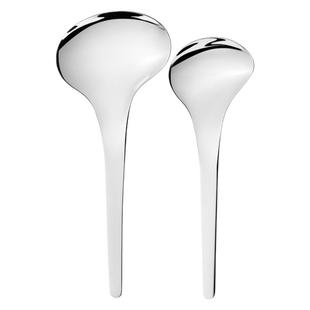 丹麦georg jensen乔治杰生bloom汤匙二件组勺不锈钢餐具北欧轻奢