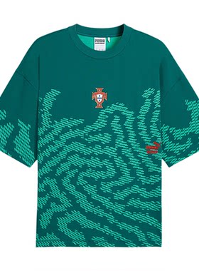 Puma/彪马正品2026年男女同款图案时尚运动短袖T恤635102-41