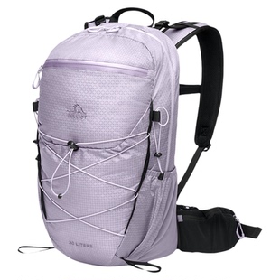 【云川】伯希和户外登山包女紫色30升大容量徒步背包轻量化双肩包