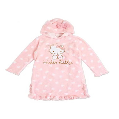 日本珊瑚绒长款睡袍家居服