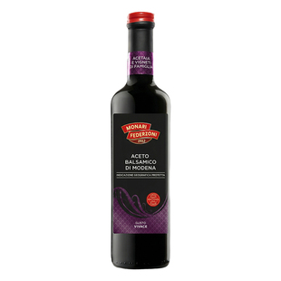 意大利黑醋500ml进口莫奈瑞摩德纳葡萄酒酿造香醋沙拉西餐酒店用