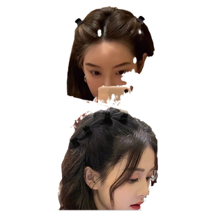 磨砂小抓夹女前额侧边刘海碎发夹公主头发卡头饰可爱儿童小号爪夹