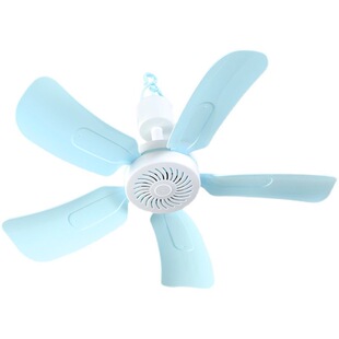 小吊扇三档可调风速家用宿舍蚊帐遥控变速定时吊式大风力小风扇