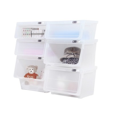 透明收纳箱株式会社前开式河马口