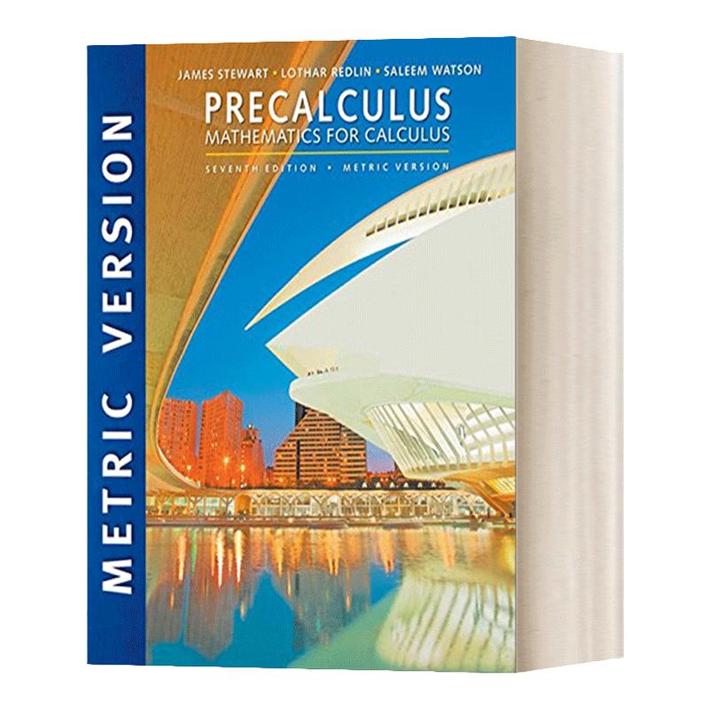 初级微积分 微积分数学 第七版 英文原版 Precalculus Mathematics for Calculus 詹姆斯斯图尔特 James Stewart 进口英语书籍