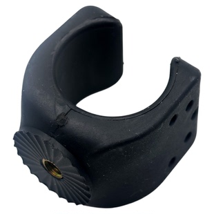 三脚架手电筒夹子钓鱼灯手机支架固定夹座1/4夹头自行车夹具配件