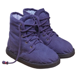 【复古怀旧棉花鞋】纯手工千层底布鞋女系带高帮冬季保暖老式棉鞋