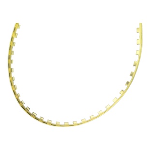 窄边收边铜条木地板伸缩缝铜压条过门条L型直角压条 冲齿冲孔收口