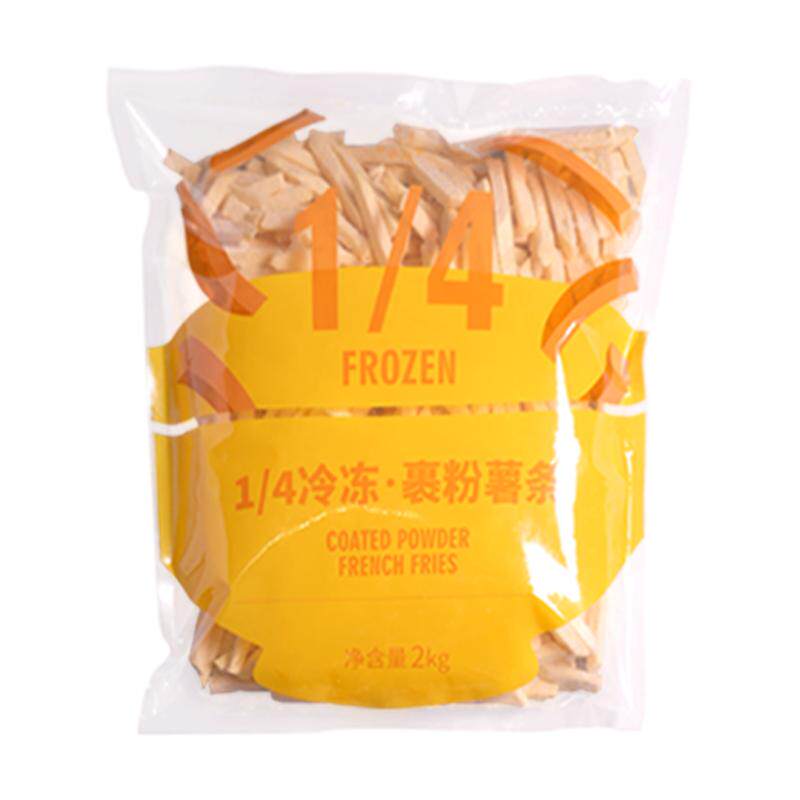 密薯奇谭裹粉香脆薯条4斤装小食