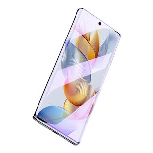 适用荣耀90水凝膜全包边曲面抗蓝光保护高清无白边honor90pro手机贴膜全屏覆盖防指纹90gt钢化膜防爆屏保软膜