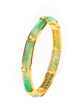 御臻珠宝S925银古风女款手镯