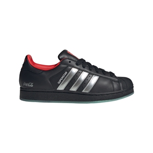 可口可乐联名SUPERSTAR II复古贝壳头板鞋adidas阿迪达斯三叶草