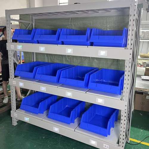 定制智能仓储货架自动盘点货位指引数字工厂管理ERP称重解决方案