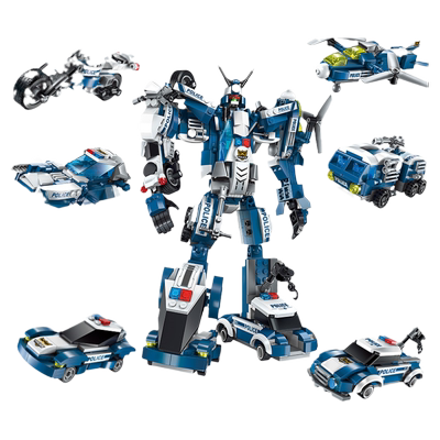 【圣诞节男孩礼物】启蒙积木男孩益智力拼装玩具8岁6图10生日儿童