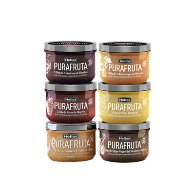 Helios瓶装西班牙0脂肪草莓果酱