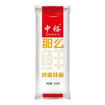 中裕那么鲜鸡蛋挂面500g*3