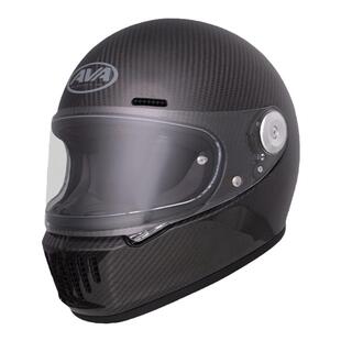 AVA王朝碳纤维头盔复古四季通用冬防雾男女机车全盔巡航摩托头盔
