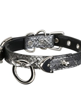PUPPYRIDER仿蛇皮项圈choker情侣
