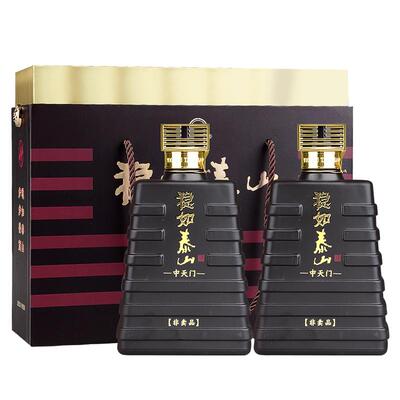 泰山牌500ml*2浓香型38.9度礼盒