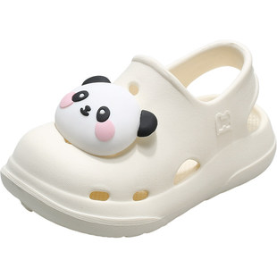 牧童儿童拖鞋2025夏新款男童花园洞洞鞋卡通室内家居鞋软底女童鞋