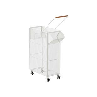 御仕家脏衣篓可分类篮放衣服的收纳筐窄推车带轮污脏袜子内衣分区