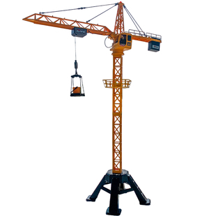 超大号遥控塔吊起重机儿童玩具充电动合金吊车工程车男孩礼物模型