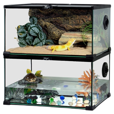 新派宠物wacool玩酷玻璃爬宠缸