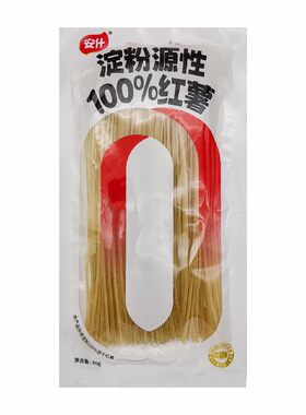 安什方形透明红薯水晶粉红薯粉条