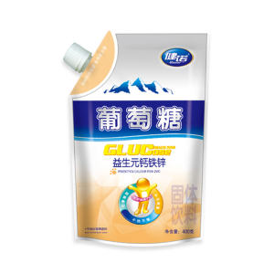 健诺旗舰店健诺葡萄糖粉钙铁锌幼儿圆青少年成人健身益生元葡萄糖400g*5 袋