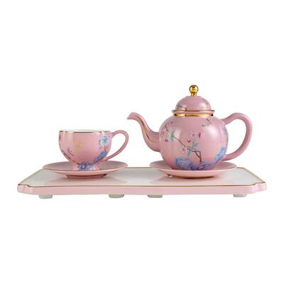 高淳珐琅彩陶瓷骨瓷茶具