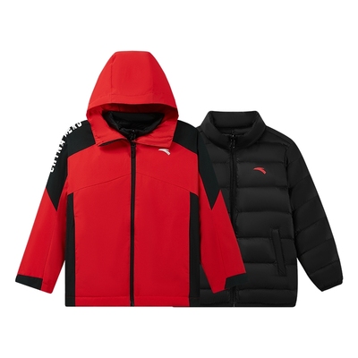 安踏儿童男童两件套上衣