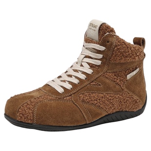 星期六加绒高帮德训鞋女2025冬季新款巨好看保暖毛茸茸雪地靴棉鞋