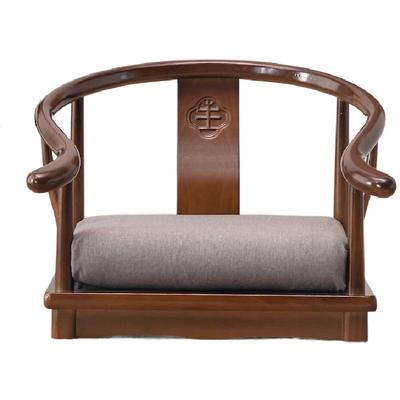 榻榻米座椅扶手中式实木无腿禅意