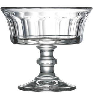 法国LAROCHERE冰淇淋杯 法式甜品杯布丁酸奶玻璃碗花式冰咖啡杯