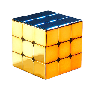 电镀魔方三阶磁力小学生专用磁吸二阶正品比赛专用儿童益智玩具23
