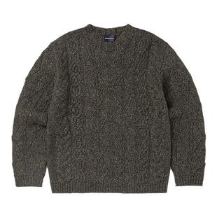thisisneverthat® Cable Knit Sweater 秋冬纯色羊毛毛衣男款