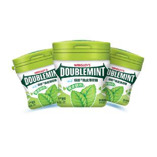 绿箭脆皮软心原味薄荷糖约会聚会口气清新糖果休闲提神小零食糖果