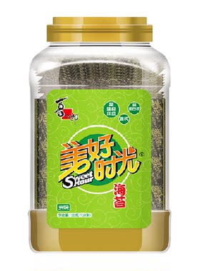 美好时光原味海苔150g桶儿童零食