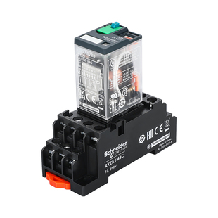 原装施耐德小型中间继电器RXM2LB2BD 4LB2BD 2LB2P7 8脚14脚DC24V