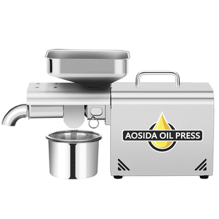 增强版 奥斯达不锈钢家用榨油机全自动家庭小型冷榨热榨商用技术