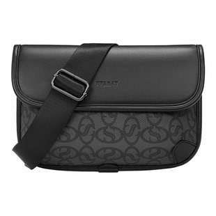 星期六男士斜挎包包新款高级感潮牌男包通勤圣诞礼物小背包胸包男