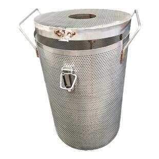 316不锈钢水泵过滤网罩潜水泵防护网304不锈钢滚筒压榨机过滤桶