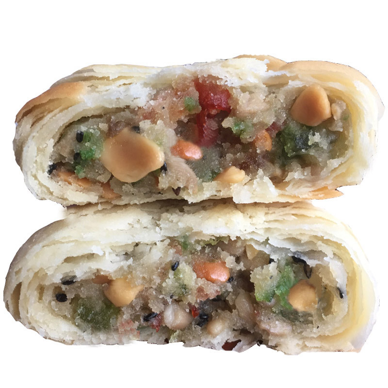 苏式老式月饼酥皮山东五仁
