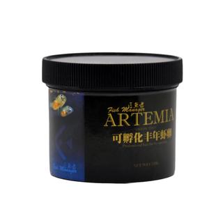 匠鱼者罐装无水丰年虾卵卤虫卵可孵化鱼粮高孵化率非脱壳卵120g罐