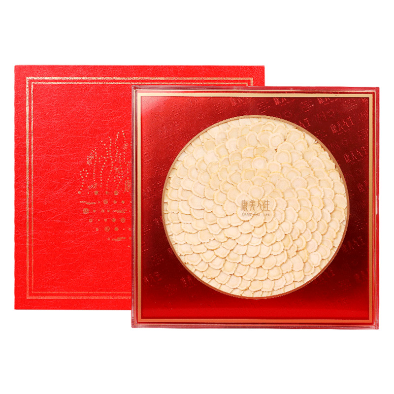 康美人生 西洋参礼盒 85g/盒 加拿大进口西洋参片切片礼盒送长辈