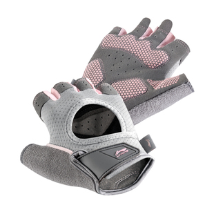 李宁健身手套女薄款半指防滑防起茧器械训练壶铃哑铃撸铁单杠专用