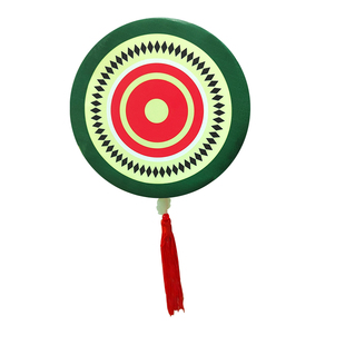 古典舞莲鼓越歌行舞蹈道具荷花奖女子采莲戏莲蓬铃铛流苏舞台手鼓