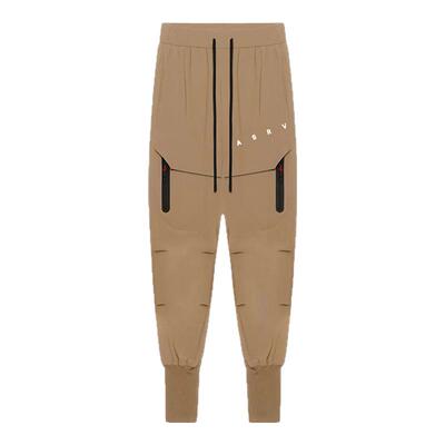 运动长裤男速干透气多口袋束脚裤